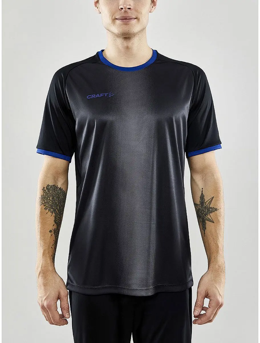 Craft Progress 2.0 Shirt Heren - Zwart/Blauw 3XL