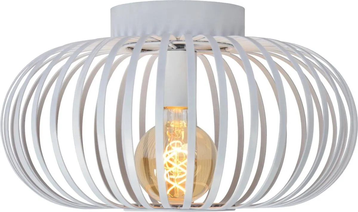 Lucide Manuela Plafondlamp Ø39,5cm - 1xE27 - Wit