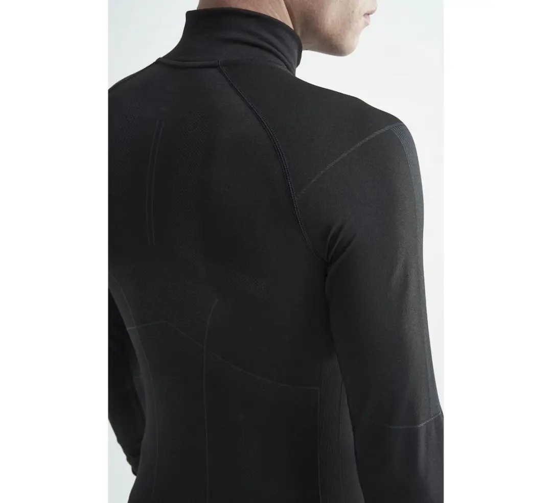 Craft Active Intensity Zip Thermoshirt Heren XXL - Zwart