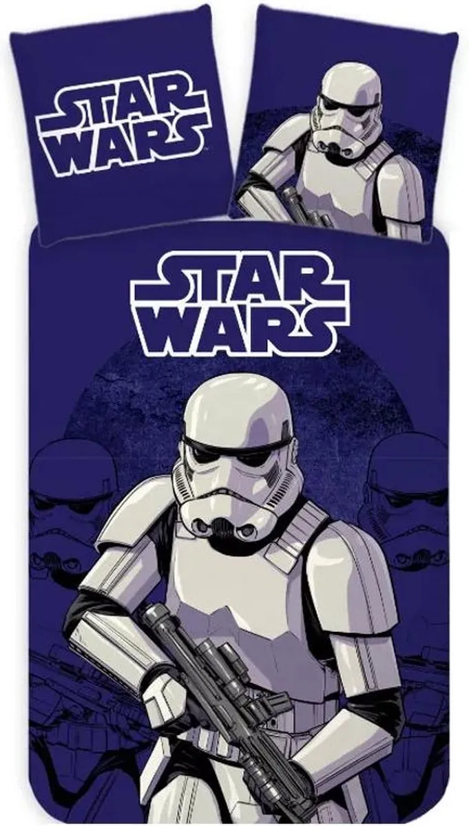 Star Wars Peuterdekbedovertrek Stormtrooper 100x135cm