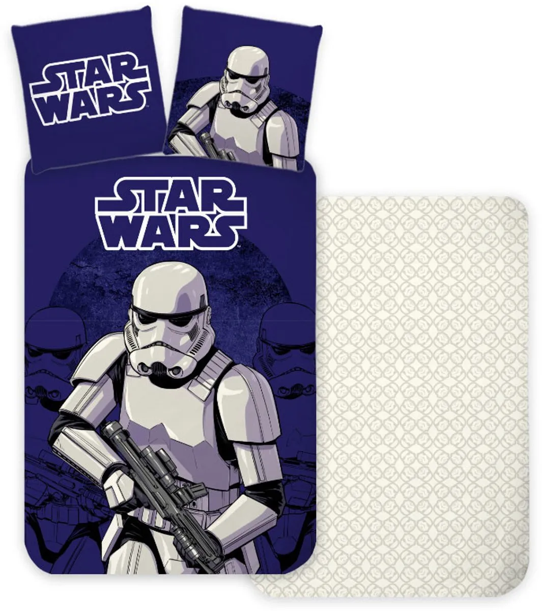 Star Wars Peuterdekbedovertrek Stormtrooper 100x135cm - Katoen