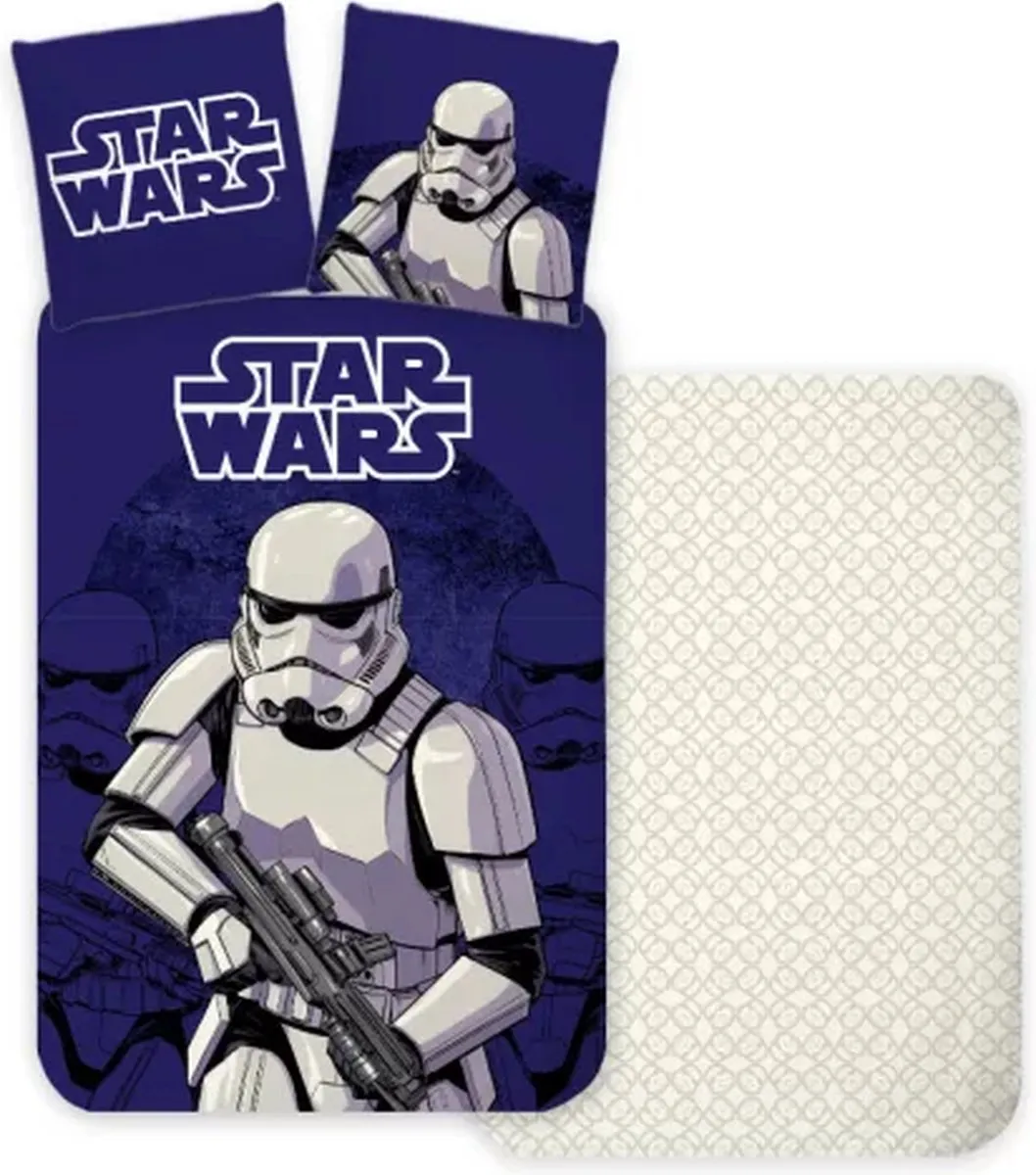 Star Wars Peuterdekbedovertrek Stormtrooper 100x135cm - Katoen