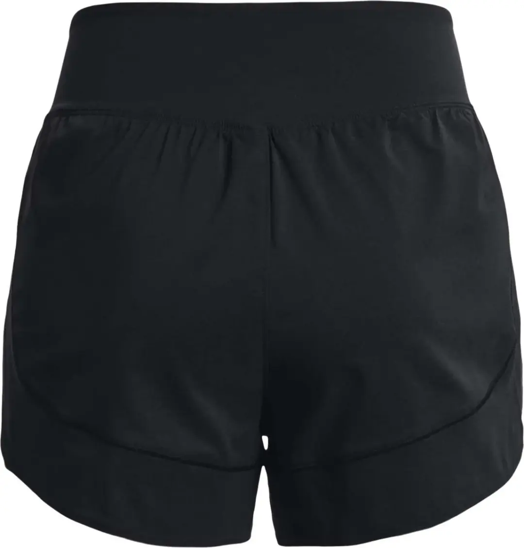 Under Armour Flex Woven 2-in-1 Sportshort Dames - L - Zwart