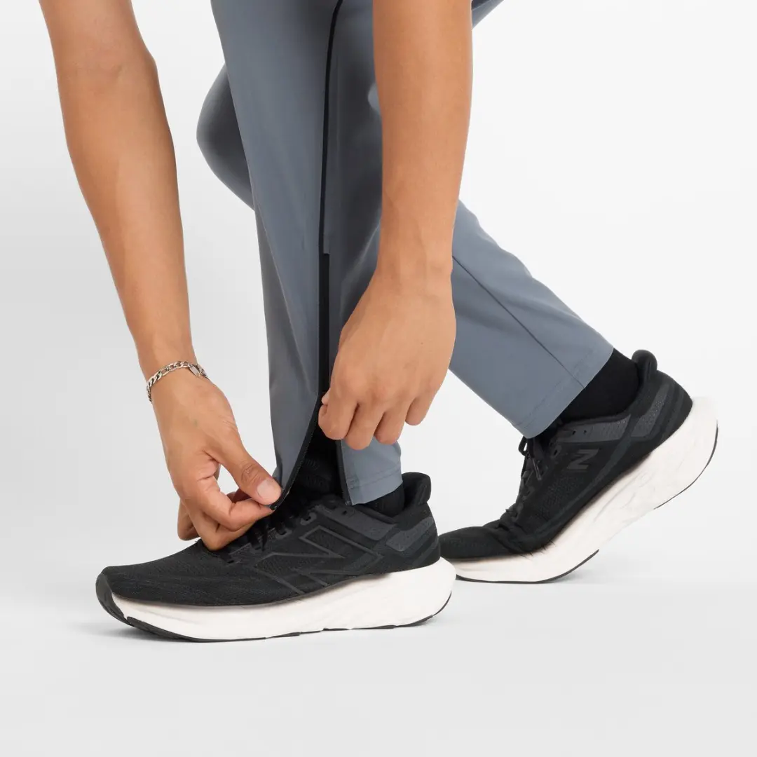 New Balance Sport Woven Pant Heren Sportbroek - Grijs