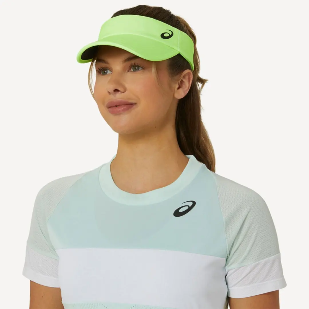 ASICS Vrouwen Tennis T-shirt - Pale Blue - L