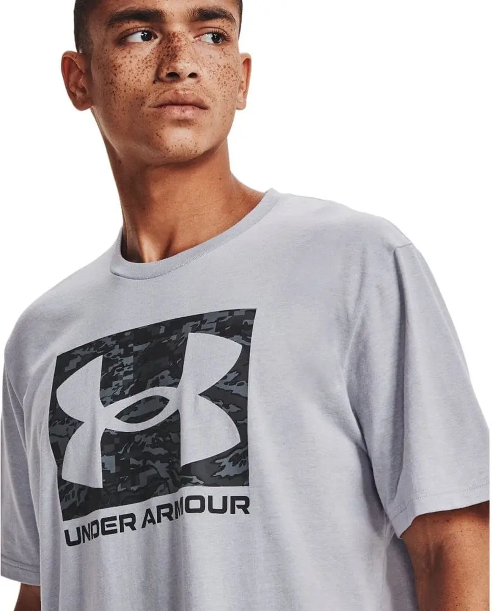 Under Armour Abc Camo Boxed Logo T-shirt - Grijs M - afbeelding 6 van 6