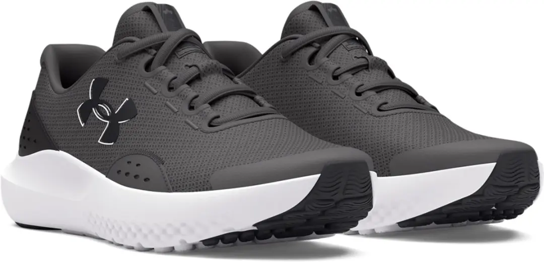 Under Armour UA BGS Surge 4 Jongens Sportschoenen - Castlerock/Antraciet