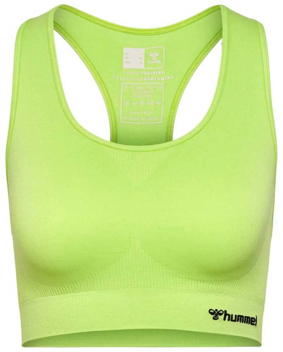 Hummel Tif Seamless Sportbeha Groen XS Vrouw