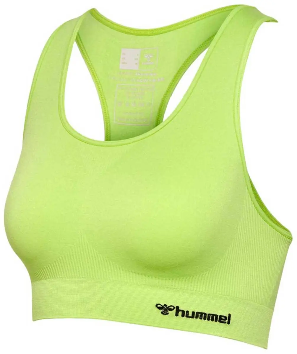 Hummel Tif Seamless Sportbeha - XS - Groen