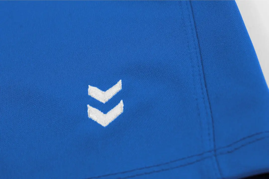 Hummel Euro Shorts II Sportbroek 128 - Blauw