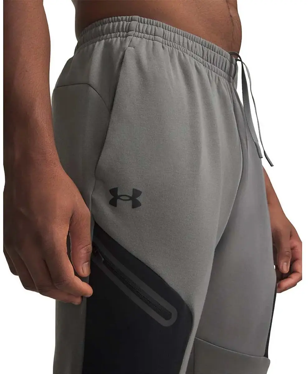 Under Armour Unstoppable Fleece Joggers - L - Grijs