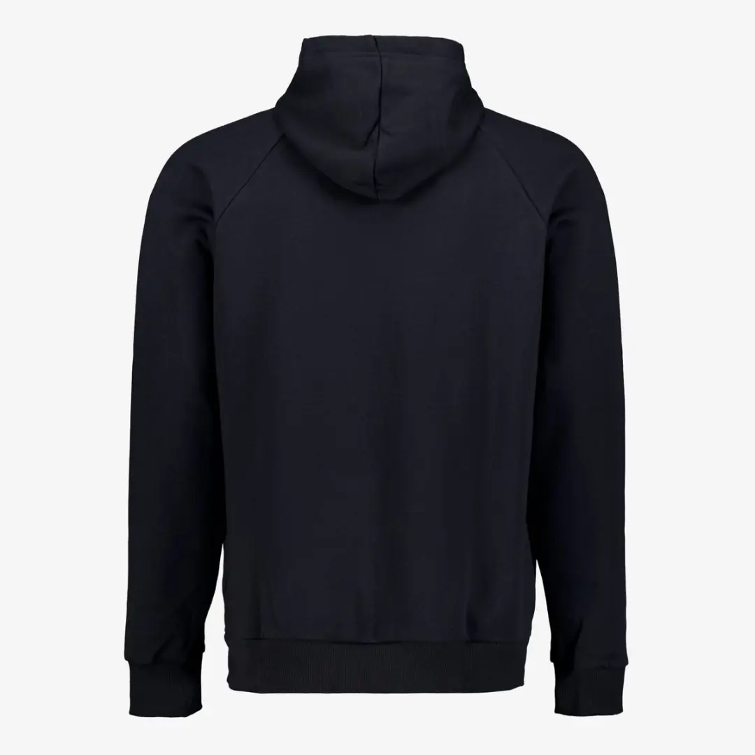 Under Armour UA Rival Fleece Logo HD-BLK Heren Sporttrui - Zwart/Wit