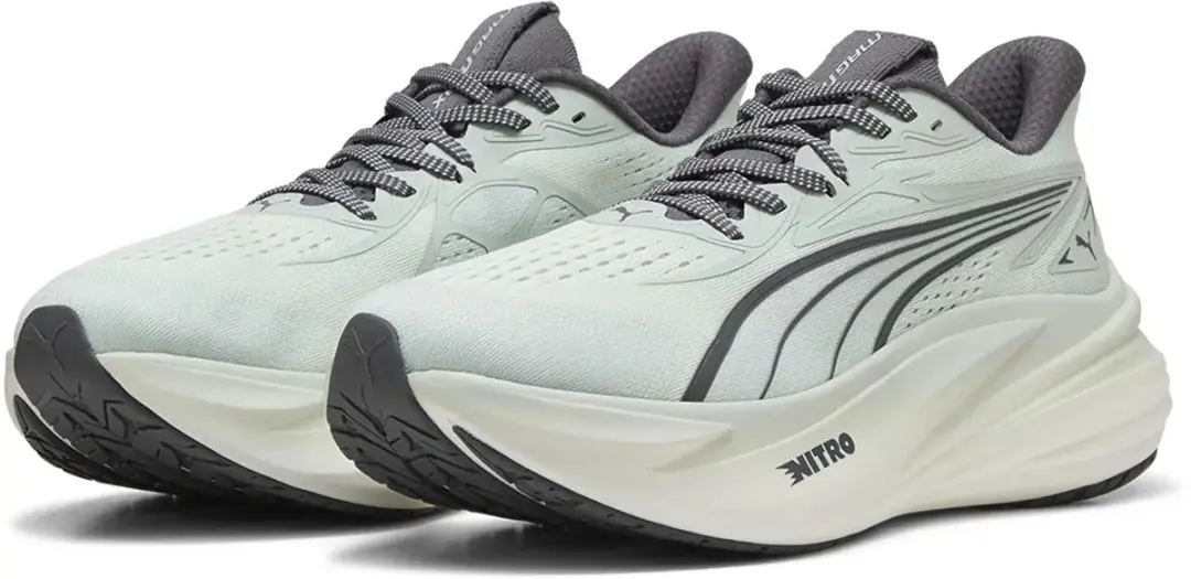PUMA Magmax Nitro 2 Hardloopschoenen - Créme De Mint/Moody Gray