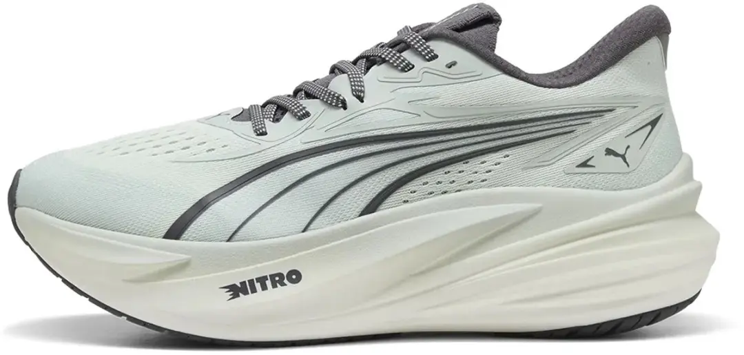 PUMA Magmax Nitro 2 Hardloopschoenen - Créme De Mint/Moody Gray