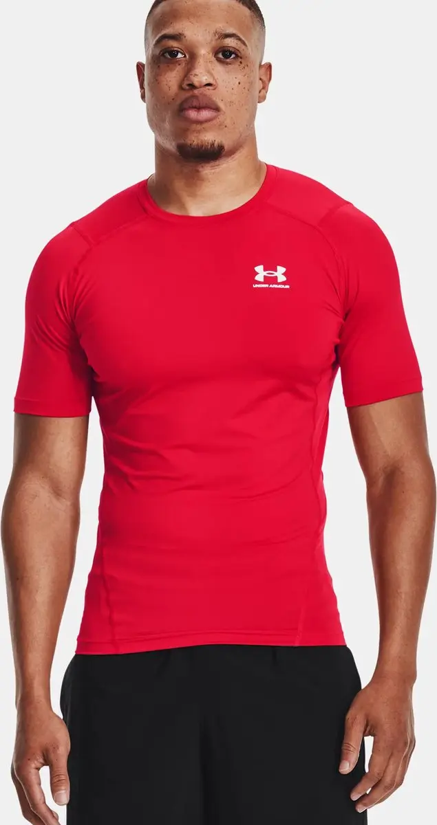 Under Armour Heatgear Compression Shirt - Maat L - Rood