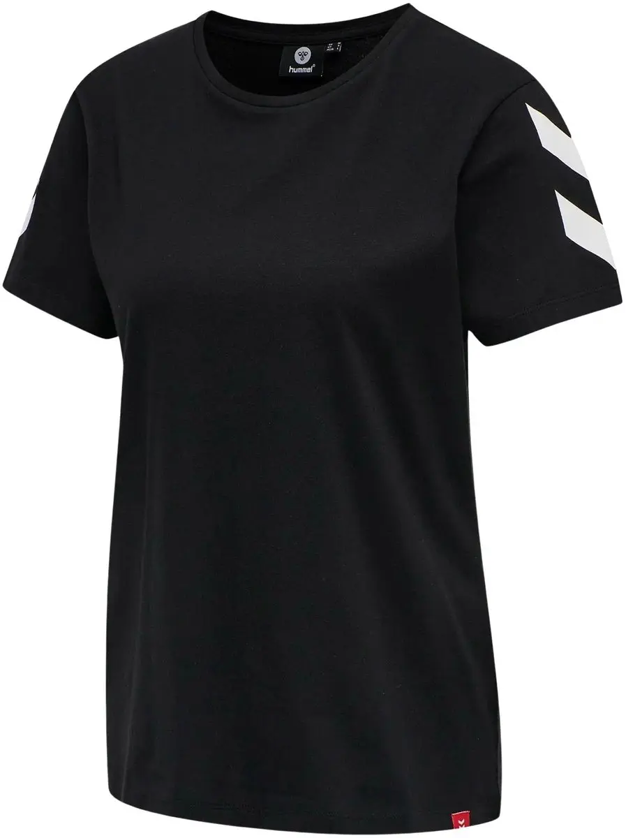 hummel Sportshirt Vrouwen L - Zwart/Wit