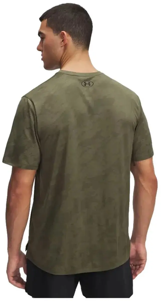 Under Armour Tech Vent Jacquard Sportshirt - Donkergroen XL