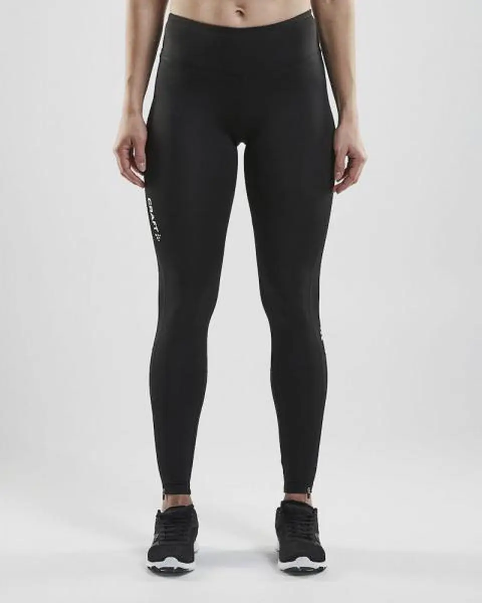 Craft Rush Zip Tight Dames - XS - Zwart