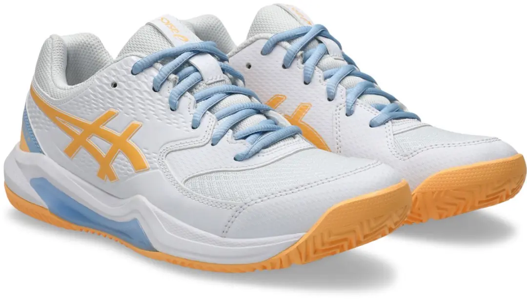 ASICS Gel-Dedicate 8 Padel - 37.5 - Wit Oranje