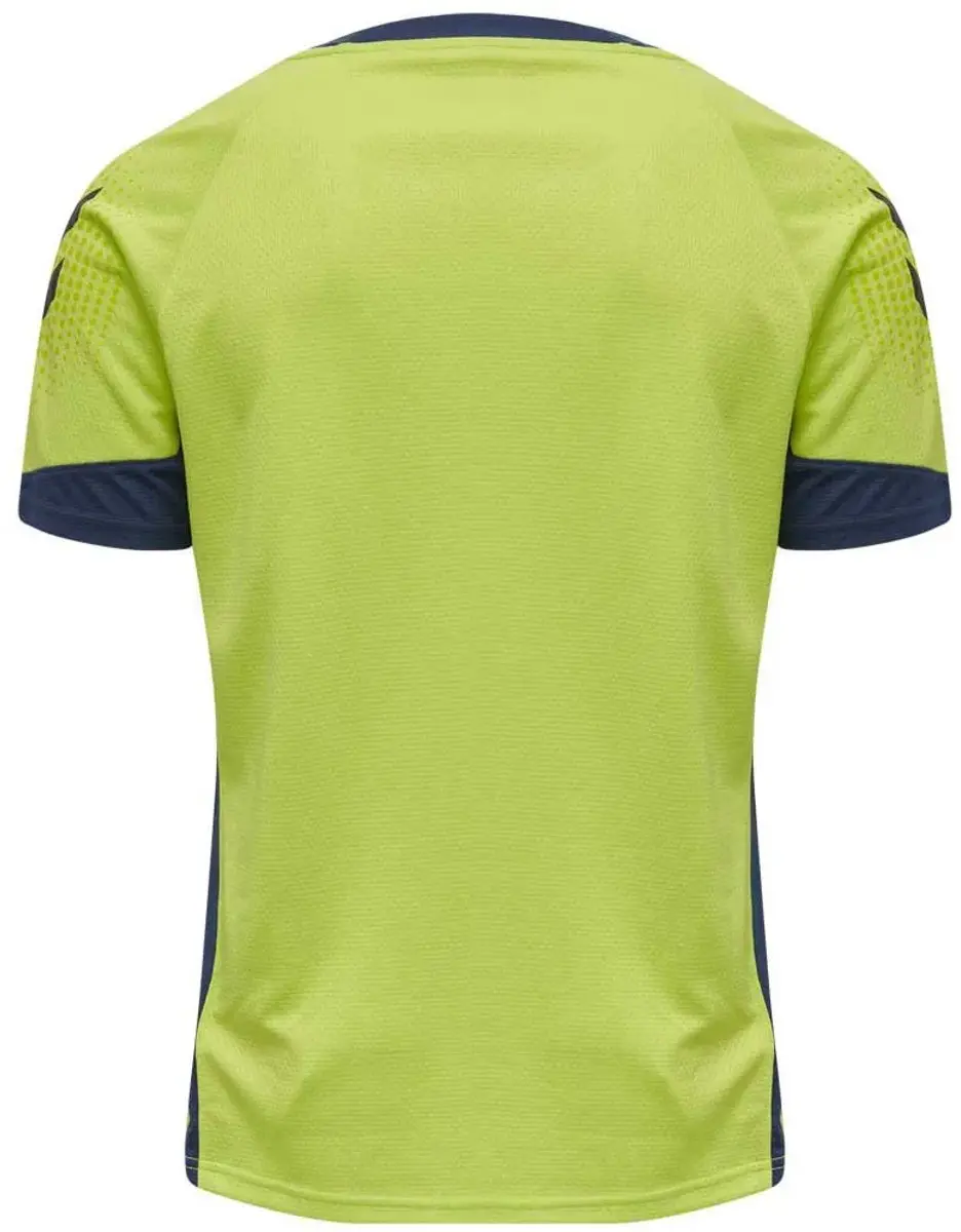 Hummel Lead Poly T-shirt Geel 3XL