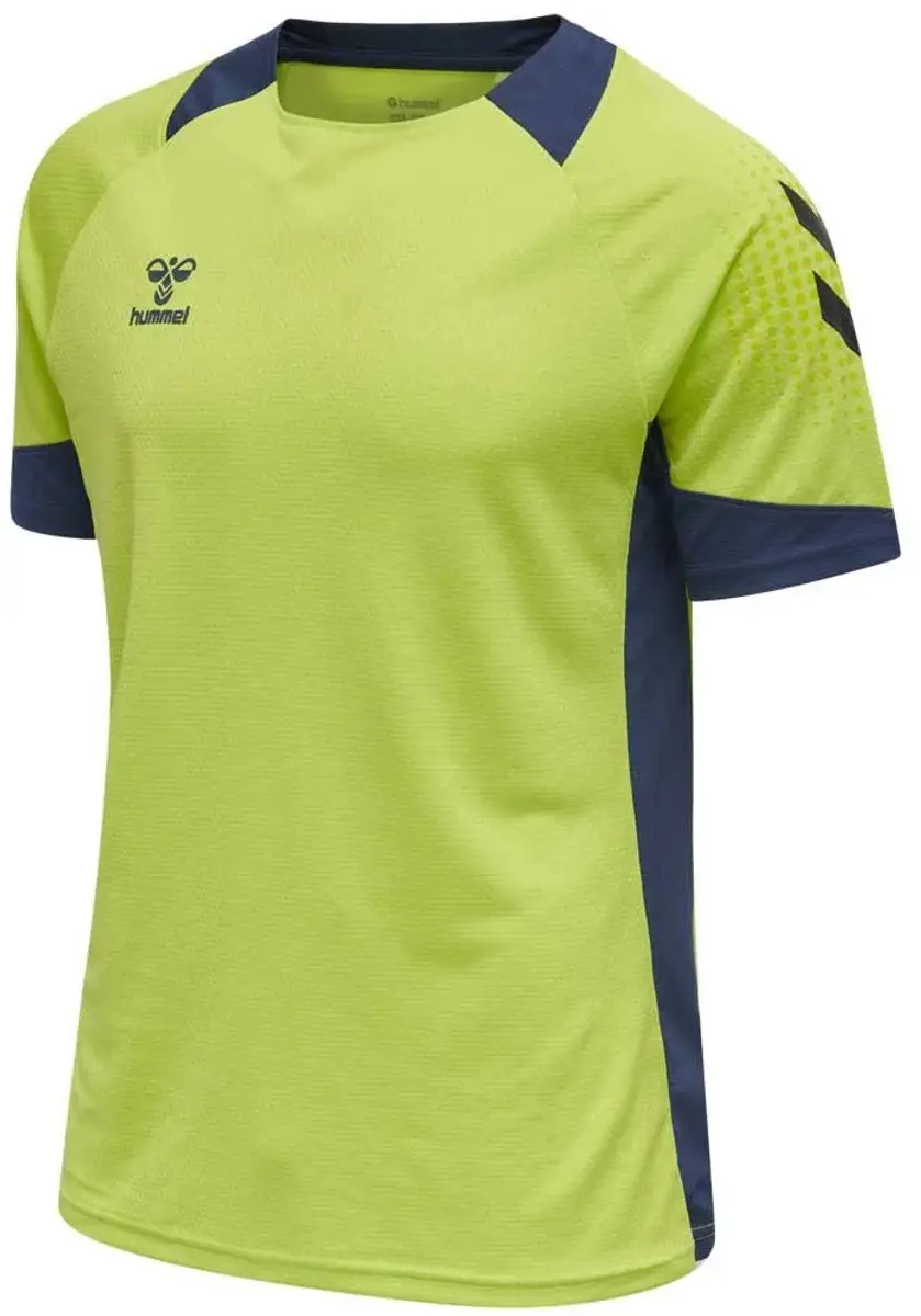 Hummel Lead Poly T-shirt Geel 3XL