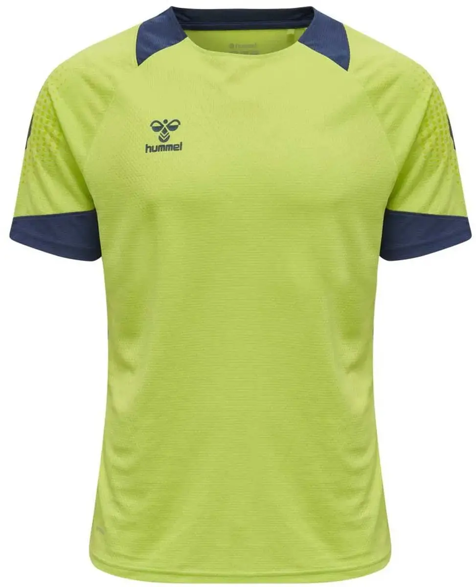 Hummel Lead Poly T-shirt Geel 3XL