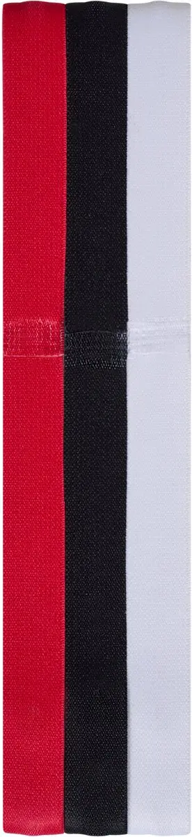 Hummel 3-pack Hoofdband 098153 - 3 Stuks - Wit/Zwart/Rood