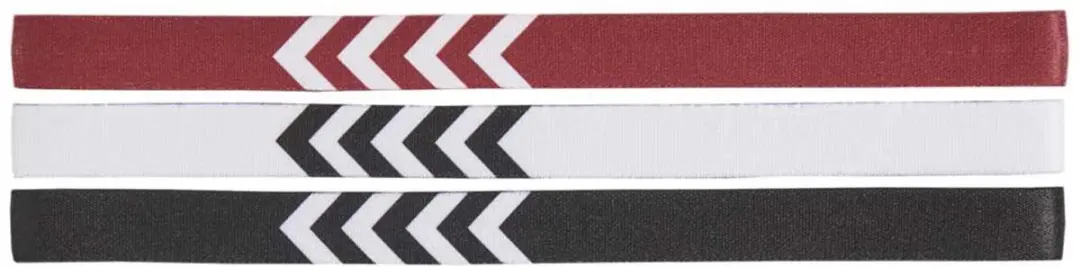 Hummel 3-pack Hoofdband 098153 - 3 Stuks - Wit/Zwart/Rood - afbeelding 6 van 6