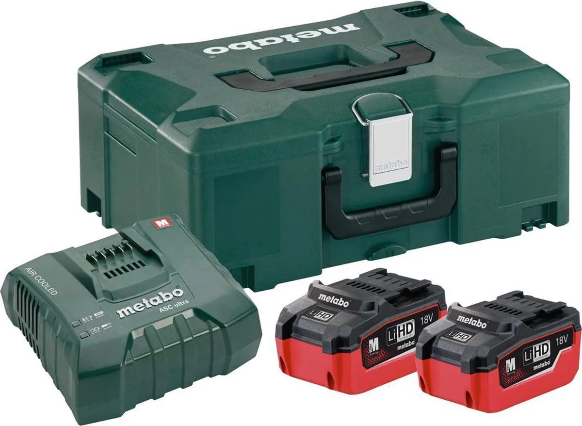 Metabo 685077000 18V LiHD Accu Starterset