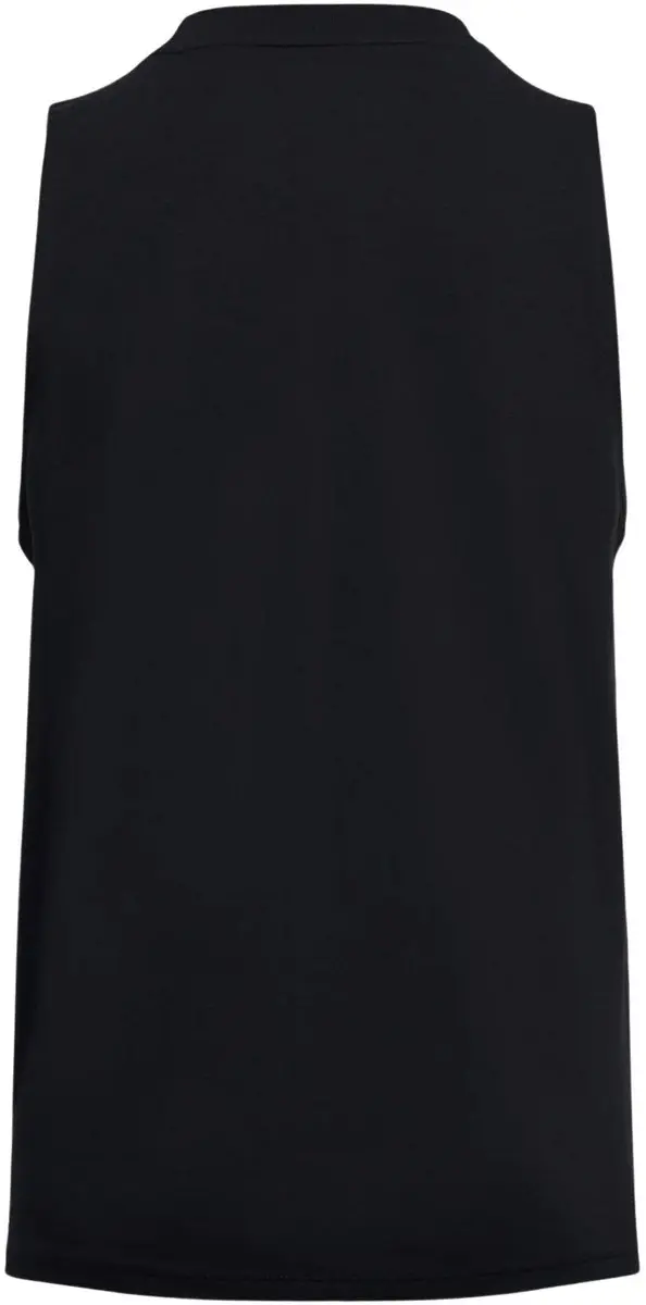 Under Armour UA Rival Muscle Tank Dames Sportshirt - XL - Zwart/Wit