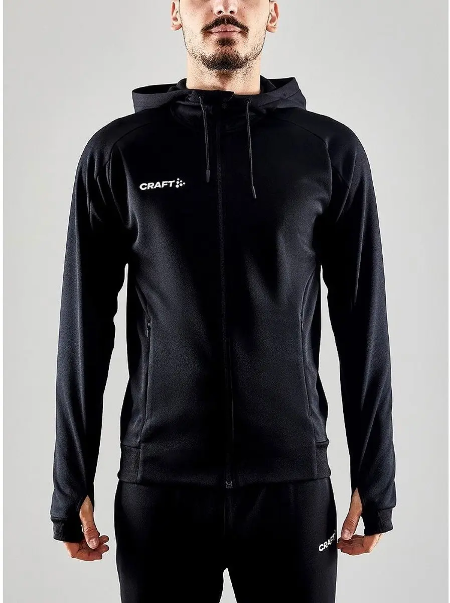 Craft Evolve Heren Trainingsjas M - Zwart