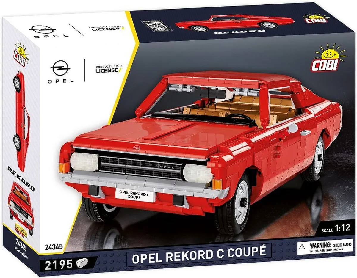 Cobi Opel Rekord C Coupé Bouwset - COBI-24345 - Meerkleurig