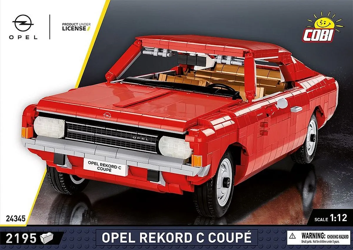 Cobi Opel Rekord C Coupé Bouwset - COBI-24345 - Meerkleurig