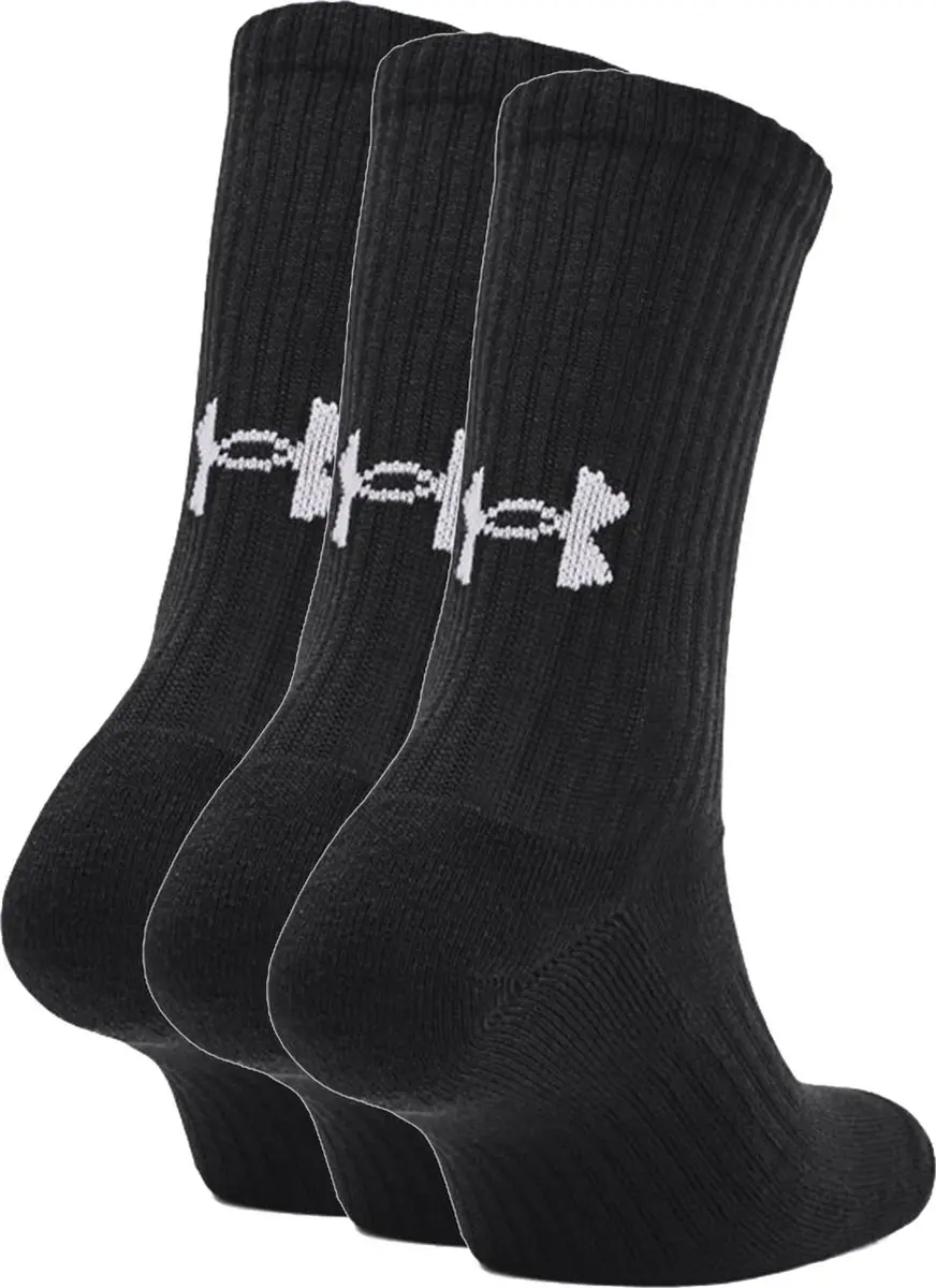 Under Armour Core Crew Sokken 36-41 - 3 Stuks - Wit