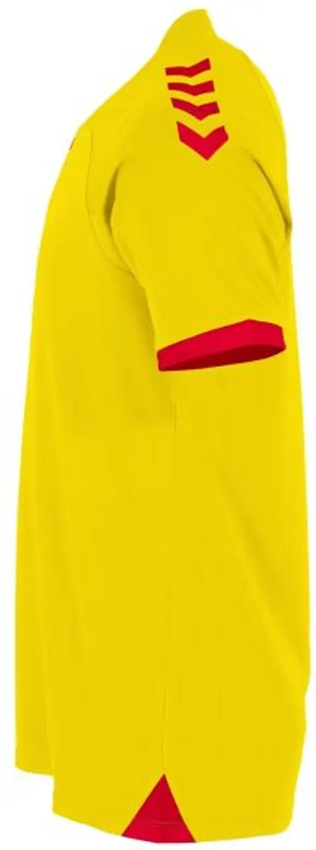 Hummel Fyn Shirt Heren - Geel/Rood M