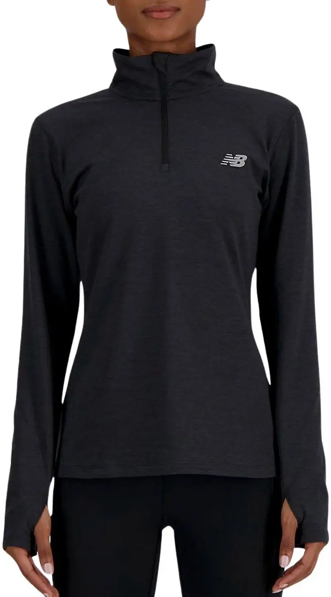 New Balance Sport Essentials Space Dye 1/4 Dames Sporttrui