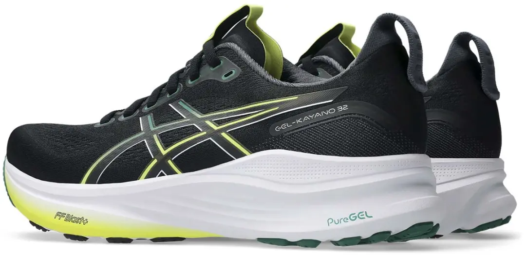 ASICS Gel-Kayano 32 Hoopschoenen 42.5 - Zwart
