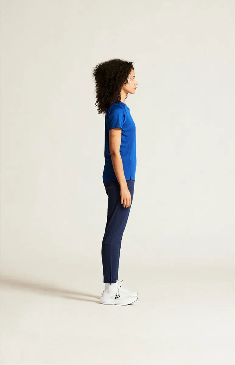 Craft Rush 2.0 Dames T-Shirt Royal - Maat S
