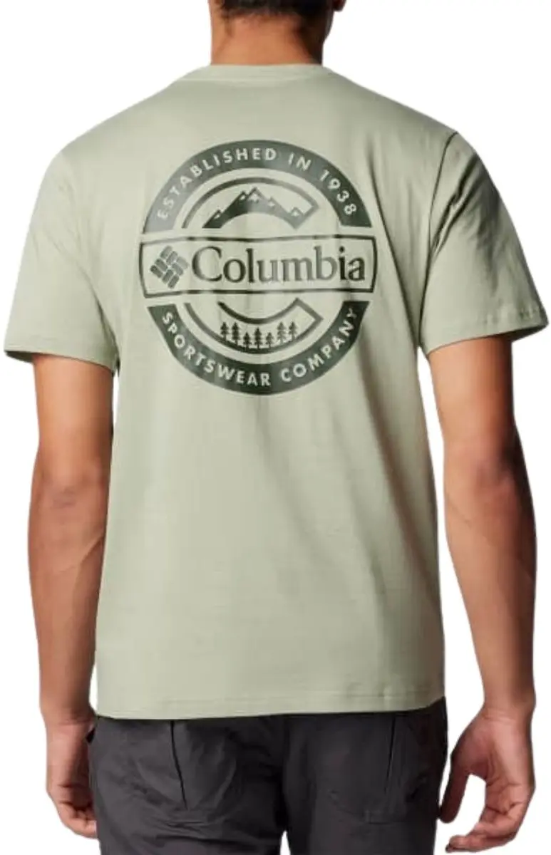 Columbia Mens Rapid Ridge Back Graphic Tee II