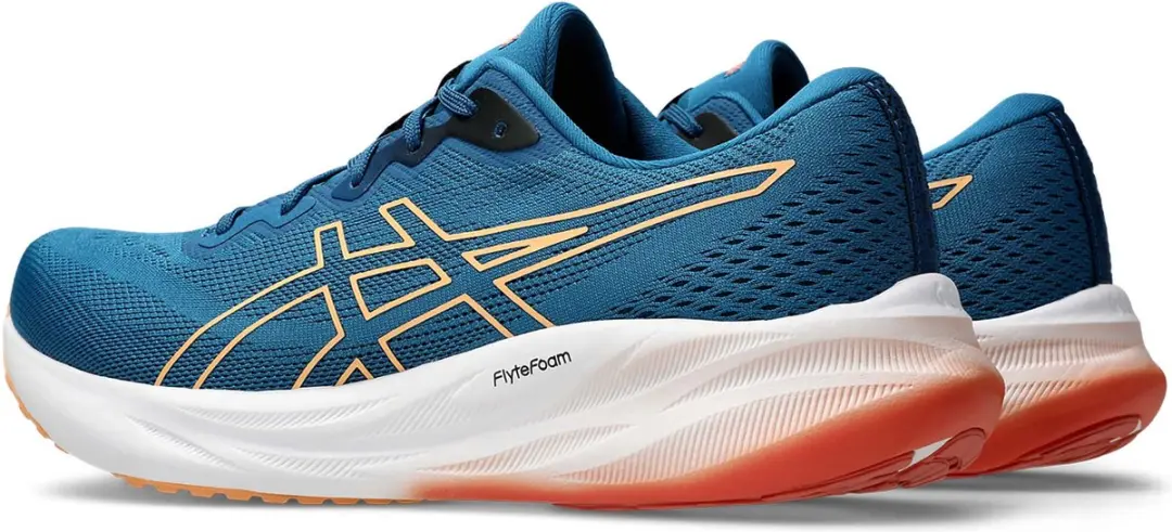 ASICS Gel-Pulse 15 Hardloopschoen 44 - Blauw/Oranje