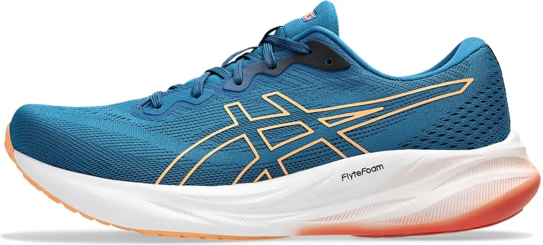 ASICS Gel-Pulse 15 Hardloopschoen 44 - Blauw/Oranje