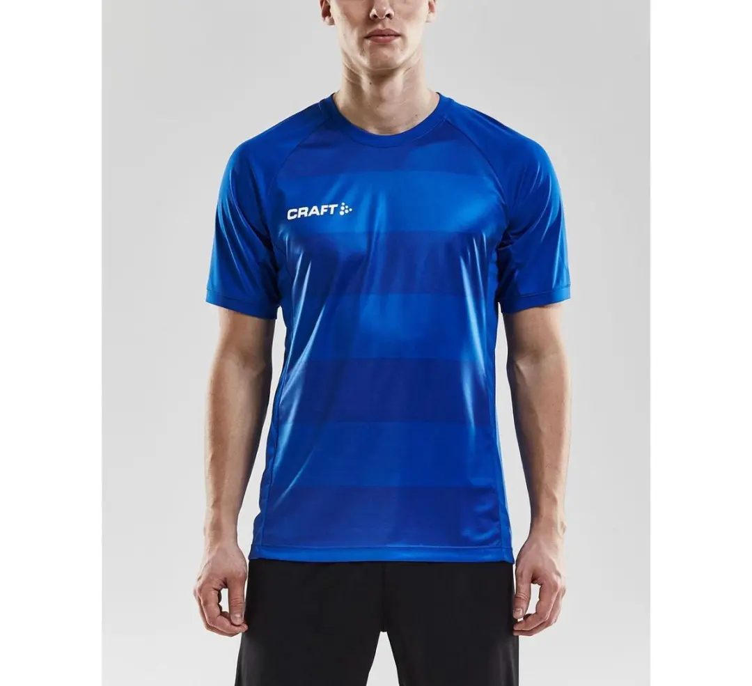 Craft Progress Graphic SS Shirt Heren - XXL - Blauw