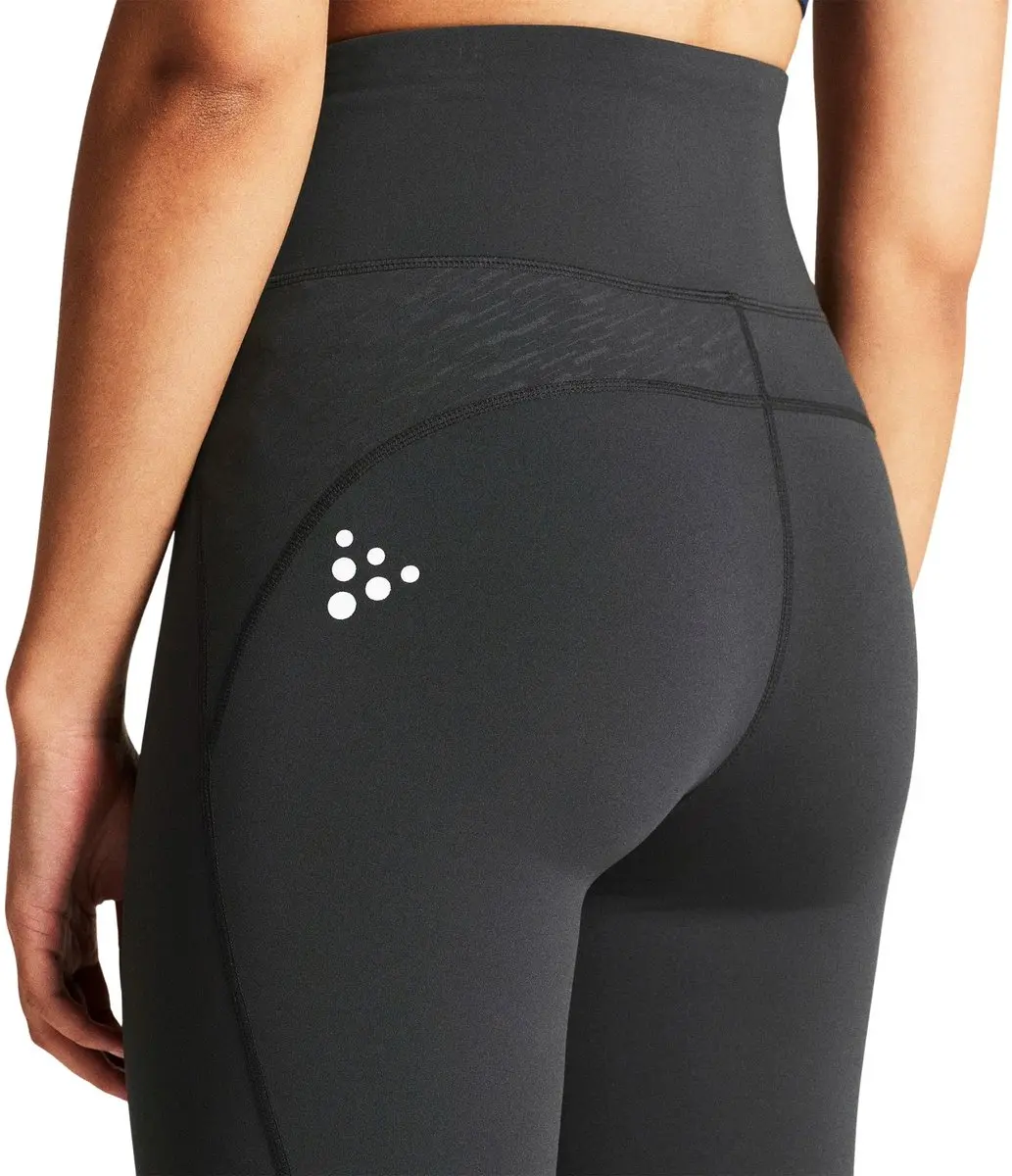 Craft Rush 2.0 Sportbroek Vrouwen - XS - Zwart