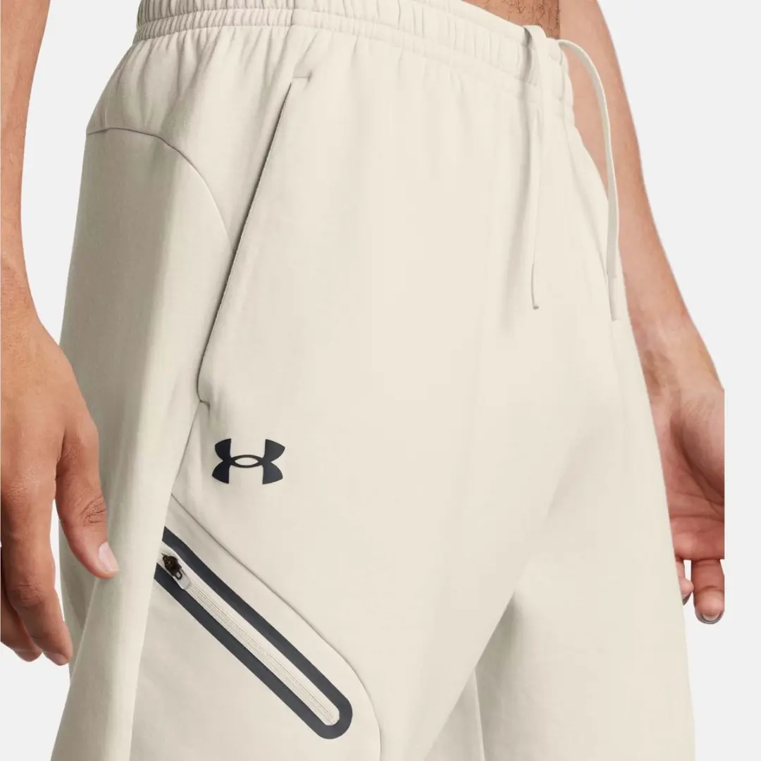 Under Armour Unstoppable Flc Jgr Eu Trainingsbroek S - Wit