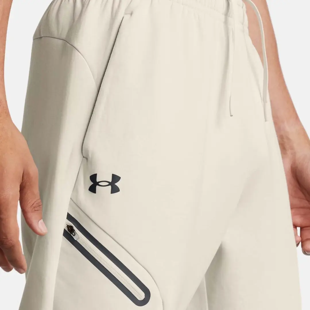 Under Armour Unstoppable Flc Jgr Eu Trainingsbroek S - Wit