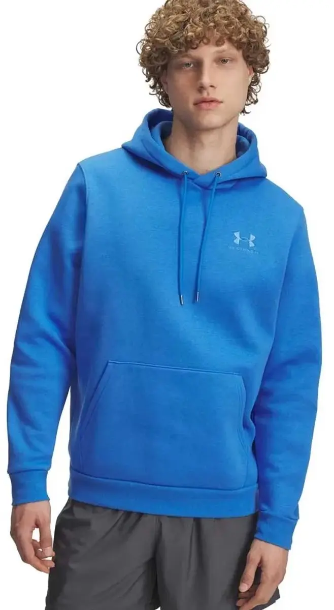 Under Armour Essential Fleece Hoodie - Blauw XL