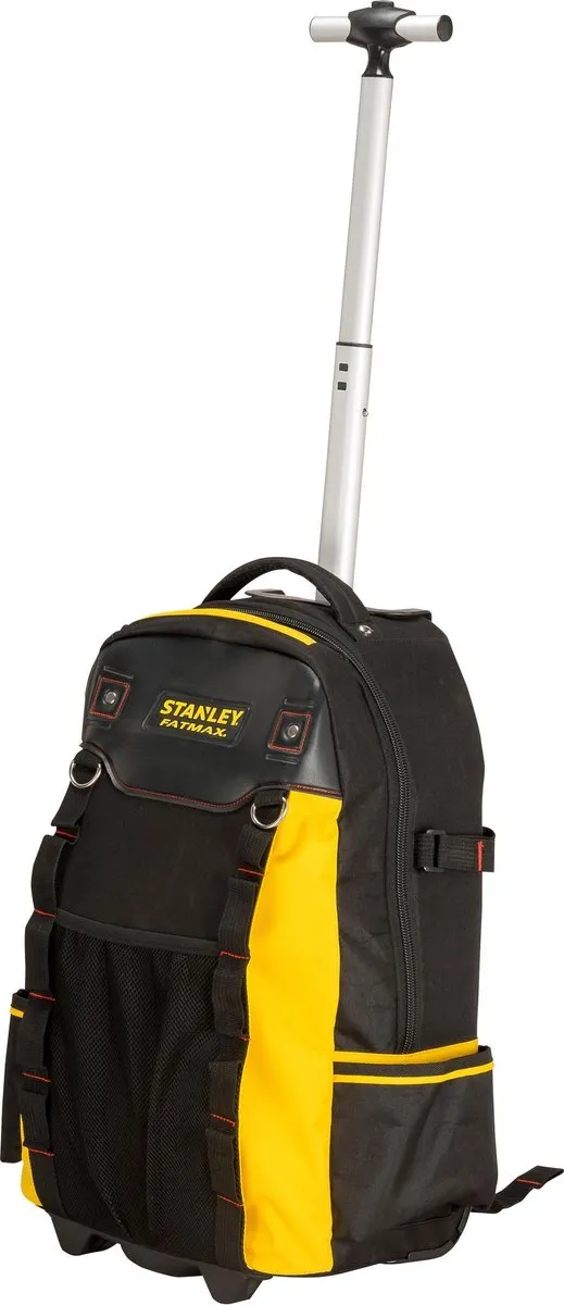 Stanley FatMax Gereedschapsrugzak op Wielen 25L - Zwart/Geel