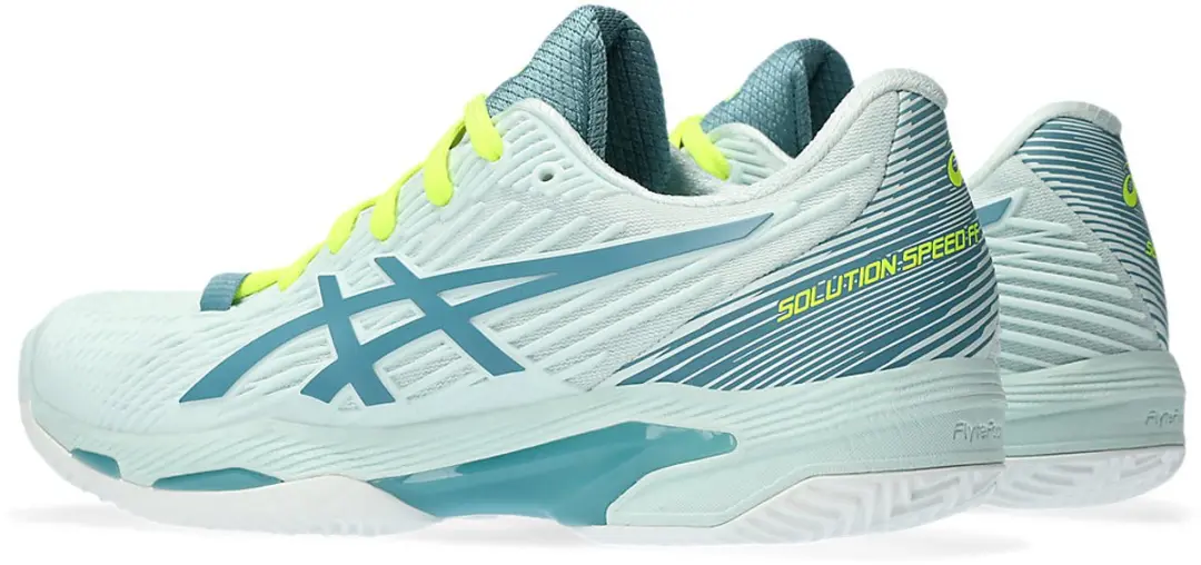 ASICS Solution Speed FF 2 Tennisschoen - Dames - Groen - 41.5 - afbeelding 6 van 6
