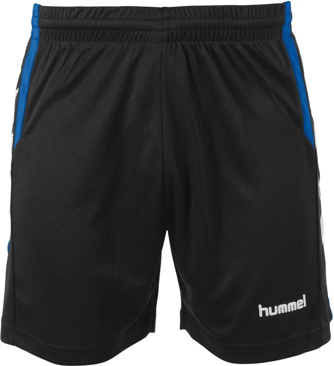 hummel Aarhus Shorts Unisex - XXXL - Zwart/Blauw