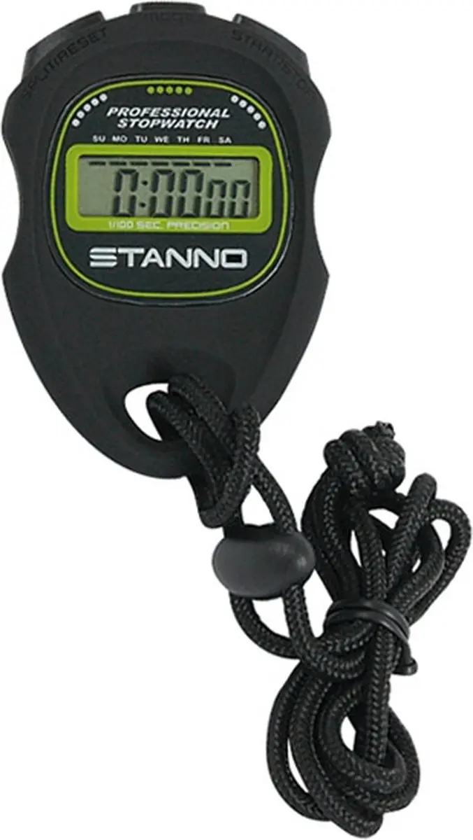 Stanno Stopwatch - Zwart